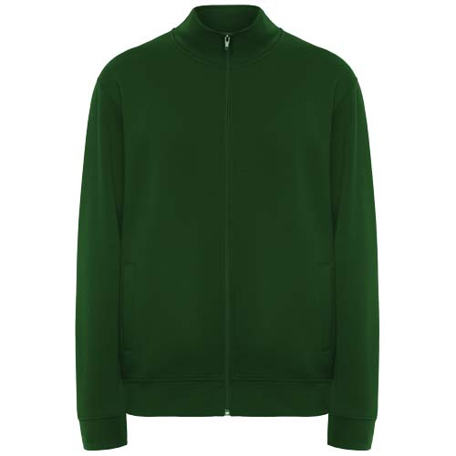 Pull zippé unisexe à personnaliser Ulan ROLY Vert bouteille
